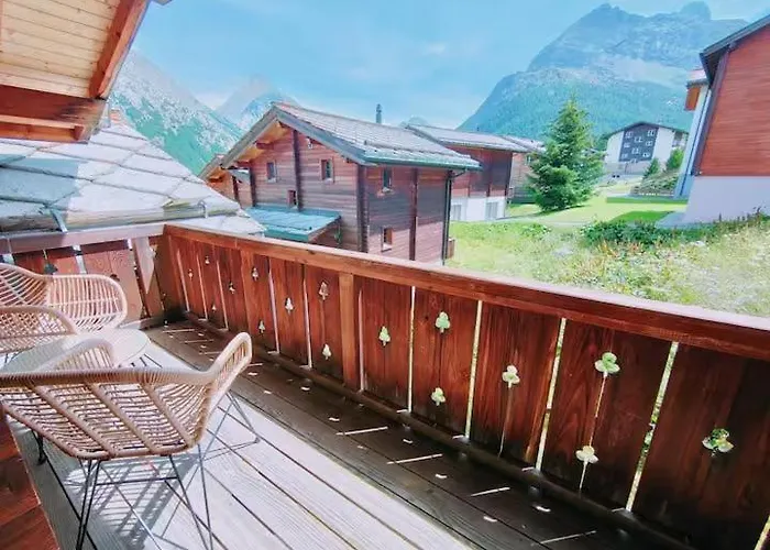 Entire With Private Sauna 샬레 Saas Fee