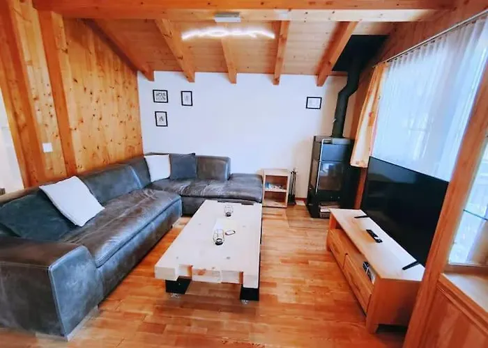 Entire With Private Sauna 샬레 Saas Fee